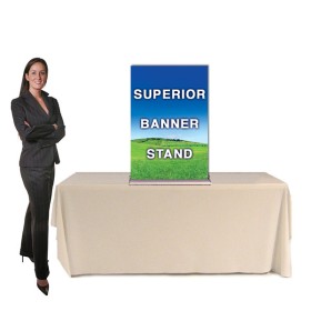 24" x 42" Table Top Superior Banner Stand