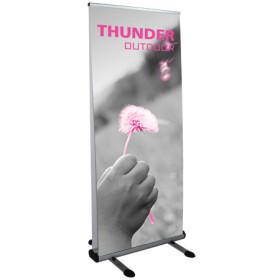 Outdoor Retractable Banner Stand