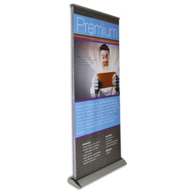 Premium Double Sided Retractable Banner Stand