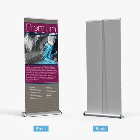 Premium Retractable Banner Stand