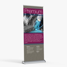 Premium Retractable Banner Stand