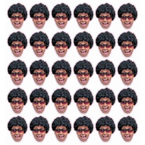 Pack of 30 FanFace Stickers