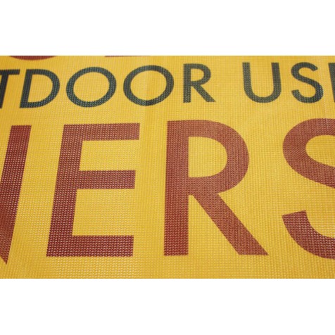 Custom Full Color Mesh Vinyl Banners - Starting At $18