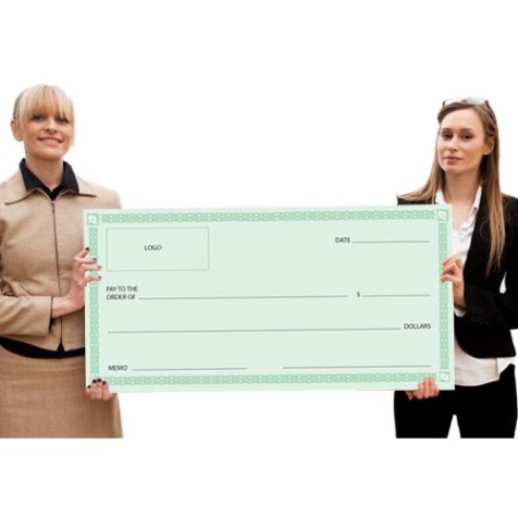 48in x 24in Large Check